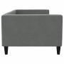 Sofá cama tela gris oscuro 90x190 cm de vidaXL, Camas y somieres - Ref: Foro24-353994, Precio: 212,67 €, Descuento: %