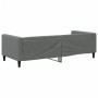 Sofá cama tela gris oscuro 90x190 cm de vidaXL, Camas y somieres - Ref: Foro24-353994, Precio: 212,67 €, Descuento: %