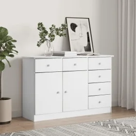 ALTA Sideboard aus massivem Kiefernholz 112x35x73 cm von vidaXL, Sideboards - Ref: Foro24-353940, Preis: 170,48 €, Rabatt: %