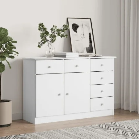 ALTA Sideboard aus massivem Kiefernholz 112x35x73 cm von vidaXL, Sideboards - Ref: Foro24-353940, Preis: 170,48 €, Rabatt: %