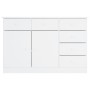 Solid pine wood HIGH sideboard 112x35x73 cm by vidaXL, Sideboards - Ref: Foro24-353940, Price: 173,26 €, Discount: %