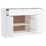 Solid pine wood HIGH sideboard 112x35x73 cm by vidaXL, Sideboards - Ref: Foro24-353940, Price: 173,26 €, Discount: %