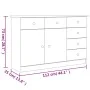 ALTA Sideboard aus massivem Kiefernholz 112x35x73 cm von vidaXL, Sideboards - Ref: Foro24-353940, Preis: 170,48 €, Rabatt: %