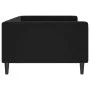 Sofá cama terciopelo negro 100x200 cm de vidaXL, Camas y somieres - Ref: Foro24-354019, Precio: 186,23 €, Descuento: %