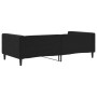 Sofá cama terciopelo negro 100x200 cm de vidaXL, Camas y somieres - Ref: Foro24-354019, Precio: 194,37 €, Descuento: %