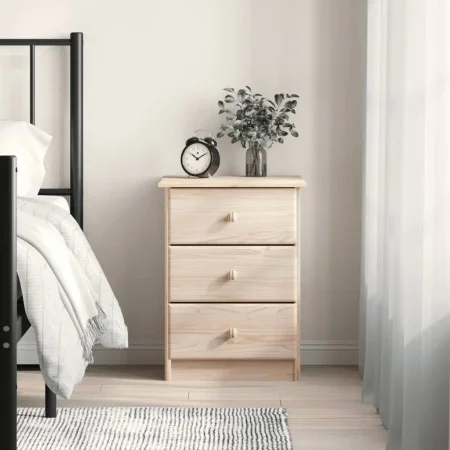 ALTA Nachttisch aus massivem Kiefernholz 41x35x55,5 cm von vidaXL, Nachttische - Ref: Foro24-353917, Preis: 64,51 €, Rabatt: %