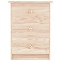 ALTA bedside table solid pine wood 41x35x55.5 cm by vidaXL, Nightstands - Ref: Foro24-353917, Price: 72,98 €, Discount: %