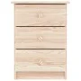 ALTA Nachttisch aus massivem Kiefernholz 41x35x55,5 cm von vidaXL, Nachttische - Ref: Foro24-353917, Preis: 64,51 €, Rabatt: %