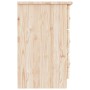 ALTA bedside table solid pine wood 41x35x55.5 cm by vidaXL, Nightstands - Ref: Foro24-353917, Price: 72,98 €, Discount: %
