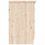 ALTA Nachttisch aus massivem Kiefernholz 41x35x55,5 cm von vidaXL, Nachttische - Ref: Foro24-353917, Preis: 64,51 €, Rabatt: %