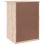 ALTA bedside table solid pine wood 41x35x55.5 cm by vidaXL, Nightstands - Ref: Foro24-353917, Price: 72,98 €, Discount: %