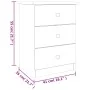 ALTA Nachttisch aus massivem Kiefernholz 41x35x55,5 cm von vidaXL, Nachttische - Ref: Foro24-353917, Preis: 64,51 €, Rabatt: %