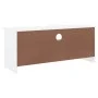 TV-Schrank mit Schubladen ALTA aus weißem Kiefernholz 100x35x41cm von vidaXL, TV-Möbel - Ref: Foro24-353934, Preis: 77,37 €, ...