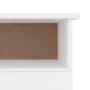 TV-Schrank mit Schubladen ALTA aus weißem Kiefernholz 100x35x41cm von vidaXL, TV-Möbel - Ref: Foro24-353934, Preis: 77,37 €, ...