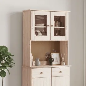 Upper cabinet for dressing table ALTA pine wood 77x30x92 cm by vidaXL, Sideboards - Ref: Foro24-353945, Price: 130,53 €, Disc...