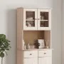 Upper cabinet for dressing table ALTA pine wood 77x30x92 cm by vidaXL, Sideboards - Ref: Foro24-353945, Price: 130,53 €, Disc...