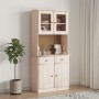 Oberschrank für Schminktisch ALTA Kiefernholz 77x30x92 cm von vidaXL, Sideboards - Ref: Foro24-353945, Preis: 119,67 €, Rabat...