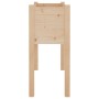 Jardineras 2 uds madera maciza de pino 70x31x70 cm en Maceteros y jardineras | Comprar online en Foro24