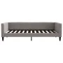 Taupe gray fabric sofa bed 100x200 cm by vidaXL, Beds and slatted bases - Ref: Foro24-353991, Price: 189,32 €, Discount: %