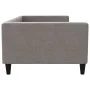 Taupe gray fabric sofa bed 100x200 cm by vidaXL, Beds and slatted bases - Ref: Foro24-353991, Price: 189,32 €, Discount: %
