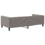 Taupe gray fabric sofa bed 100x200 cm by vidaXL, Beds and slatted bases - Ref: Foro24-353991, Price: 191,46 €, Discount: %