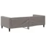 Taupe gray fabric sofa bed 100x200 cm by vidaXL, Beds and slatted bases - Ref: Foro24-353991, Price: 189,32 €, Discount: %