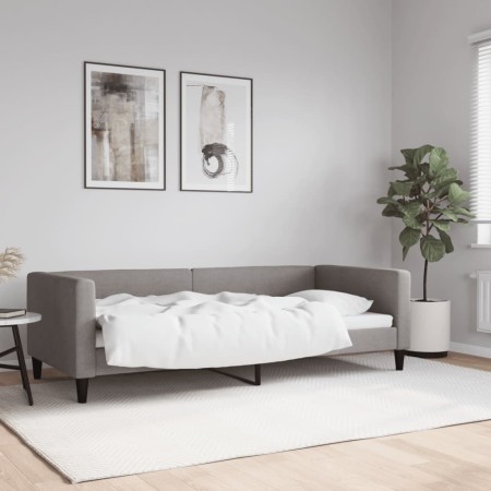 Taupegraues Schlafsofa aus Stoff, 90 x 200 cm von vidaXL, Betten und Lattenroste - Ref: Foro24-353986, Preis: 187,08 €, Rabat...