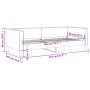 Taupegraues Schlafsofa aus Stoff, 90 x 200 cm von vidaXL, Betten und Lattenroste - Ref: Foro24-353986, Preis: 187,08 €, Rabat...