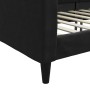 Schlafsofa aus schwarzem Stoff, 90 x 200 cm von vidaXL, Betten und Lattenroste - Ref: Foro24-353985, Preis: 150,50 €, Rabatt: %