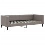 Taupe gray fabric sofa bed 80x200 cm by vidaXL, Beds and slatted bases - Ref: Foro24-353981, Price: 145,96 €, Discount: %