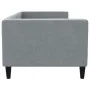 Hellgraues Stoffschlafsofa 80x200 cm von vidaXL, Betten und Lattenroste - Ref: Foro24-353978, Preis: 178,40 €, Rabatt: %