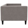 Sofá cama tela gris taupe 80x200 cm de vidaXL, Camas y somieres - Ref: Foro24-353981, Precio: 145,96 €, Descuento: %