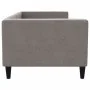 Taupe gray fabric sofa bed 80x200 cm by vidaXL, Beds and slatted bases - Ref: Foro24-353981, Price: 177,94 €, Discount: %