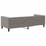 Sofá cama tela gris taupe 80x200 cm de vidaXL, Camas y somieres - Ref: Foro24-353981, Precio: 145,96 €, Descuento: %