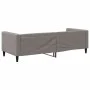 Taupe gray fabric sofa bed 80x200 cm by vidaXL, Beds and slatted bases - Ref: Foro24-353981, Price: 177,94 €, Discount: %