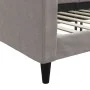 Taupe gray fabric sofa bed 80x200 cm by vidaXL, Beds and slatted bases - Ref: Foro24-353981, Price: 177,94 €, Discount: %