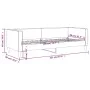 Hellgraues Stoffschlafsofa 80x200 cm von vidaXL, Betten und Lattenroste - Ref: Foro24-353978, Preis: 178,40 €, Rabatt: %