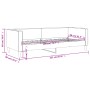 Sofá cama tela gris taupe 80x200 cm de vidaXL, Camas y somieres - Ref: Foro24-353981, Precio: 145,96 €, Descuento: %