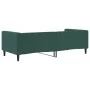 Sofá cama terciopelo verde oscuro 90x200 cm de vidaXL, Camas y somieres - Ref: Foro24-354010, Precio: 185,12 €, Descuento: %