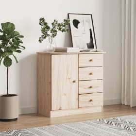 ALTA Sideboard aus massivem Kiefernholz 77x35x73 cm von vidaXL, Sideboards - Ref: Foro24-353943, Preis: 116,98 €, Rabatt: %