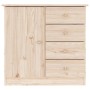 ALTA Sideboard aus massivem Kiefernholz 77x35x73 cm von vidaXL, Sideboards - Ref: Foro24-353943, Preis: 116,91 €, Rabatt: %