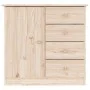 ALTA sideboard solid pine wood 77x35x73 cm by vidaXL, Sideboards - Ref: Foro24-353943, Price: 110,40 €, Discount: %