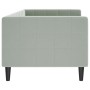 Hellgraues Samtschlafsofa 80x200 cm von vidaXL, Betten und Lattenroste - Ref: Foro24-354001, Preis: 186,16 €, Rabatt: %
