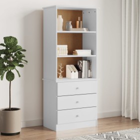 ALTA white pine wood bookcase with drawers 60x35x142 cm by vidaXL, Bookcases and shelves - Ref: Foro24-353952, Price: 140,70 ...