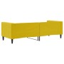 Yellow velvet sofa bed 80x200 cm by vidaXL, Beds and slatted bases - Ref: Foro24-354006, Price: 177,42 €, Discount: %