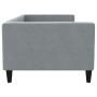 Hellgraues Schlafsofa aus Stoff, 90 x 200 cm von vidaXL, Betten und Lattenroste - Ref: Foro24-353983, Preis: 172,72 €, Rabatt: %
