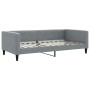 Hellgraues Schlafsofa aus Stoff, 100 x 200 cm von vidaXL, Betten und Lattenroste - Ref: Foro24-353988, Preis: 157,18 €, Rabat...
