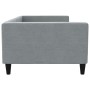 Hellgraues Schlafsofa aus Stoff, 100 x 200 cm von vidaXL, Betten und Lattenroste - Ref: Foro24-353988, Preis: 157,18 €, Rabat...