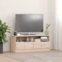 TV-Schrank mit Schubladen ALTA aus massivem Kiefernholz 100x35x41 cm von vidaXL, TV-Möbel - Ref: Foro24-353933, Preis: 72,56 ...
