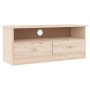 Mueble de TV con cajones ALTA madera maciza pino 100x35x41 cm